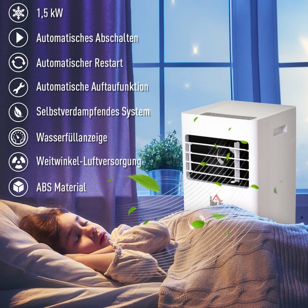3-in-1 Klimagerät Mobile Klimaanlage Entfeuchter Ventilator