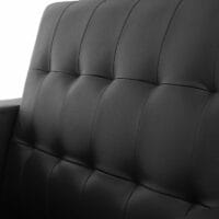 3er Sofa Kunda Couch Loungesofa Metall-Füße