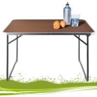 Alu Tisch Campingtisch 80 x 60 x 70 cm