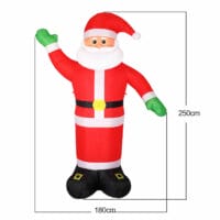 Aufblasbarer Weihnachtsmann 250cm XXL