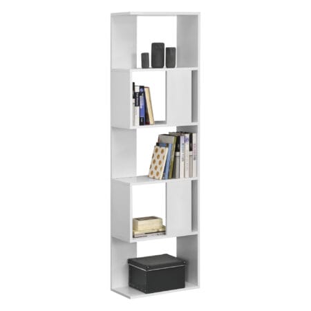 Bücherregal Aneby 159x45x24cm mit 5 Ablageflächen