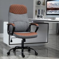Bürostuhl Drehstuhl höhenverstellbar ergonomisch PU-Leder
