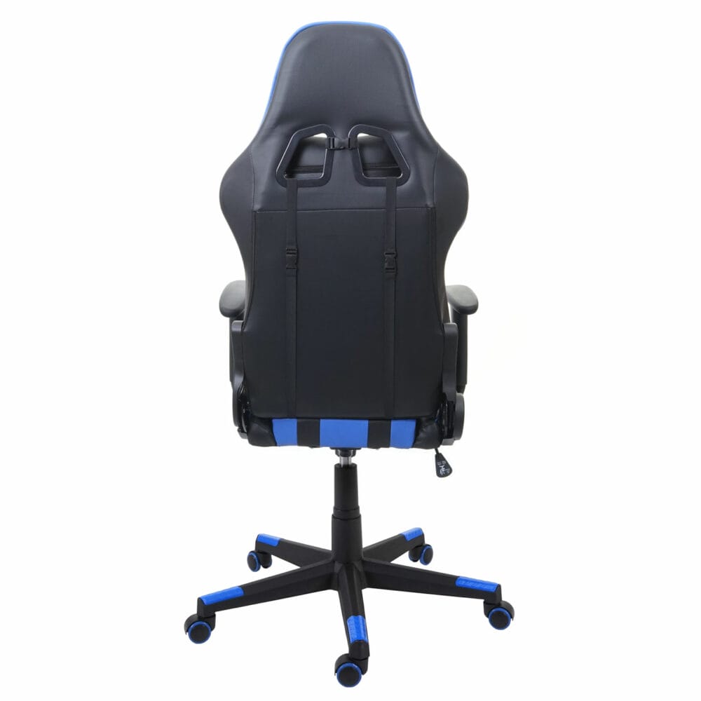 Bürostuhl Racer Gamingstuhl schwarz blau