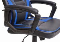 Bürostuhl  Racing Chair Gaming-Chair schwarz blau