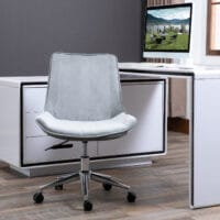 Bürostuhl Schreibtischstuhl Drehstuhl drehbar 360° Samtstoff