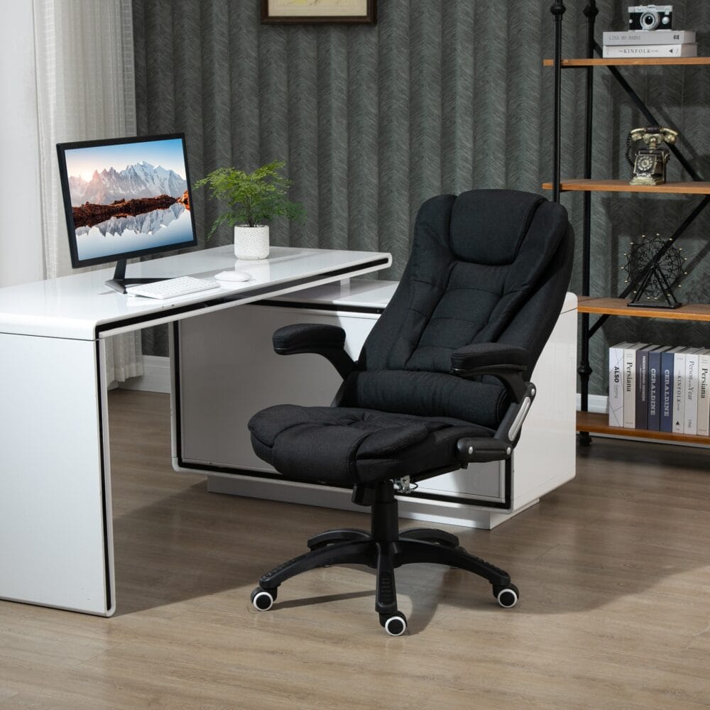 Bürostuhl Schreibtischstuhl höhenverstellbar ergonomisch Schwarz