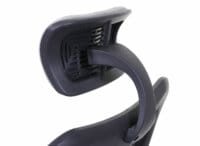 Bürostuhl Sliding-Funktion 150kg belastbar Stoff/Textil schwarz/grau