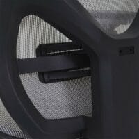 Bürostuhl Sliding-Funktion Textil mit Nackenstütze grau/grau