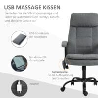 Bürostuhl mit Massagefunktion ergonomisch