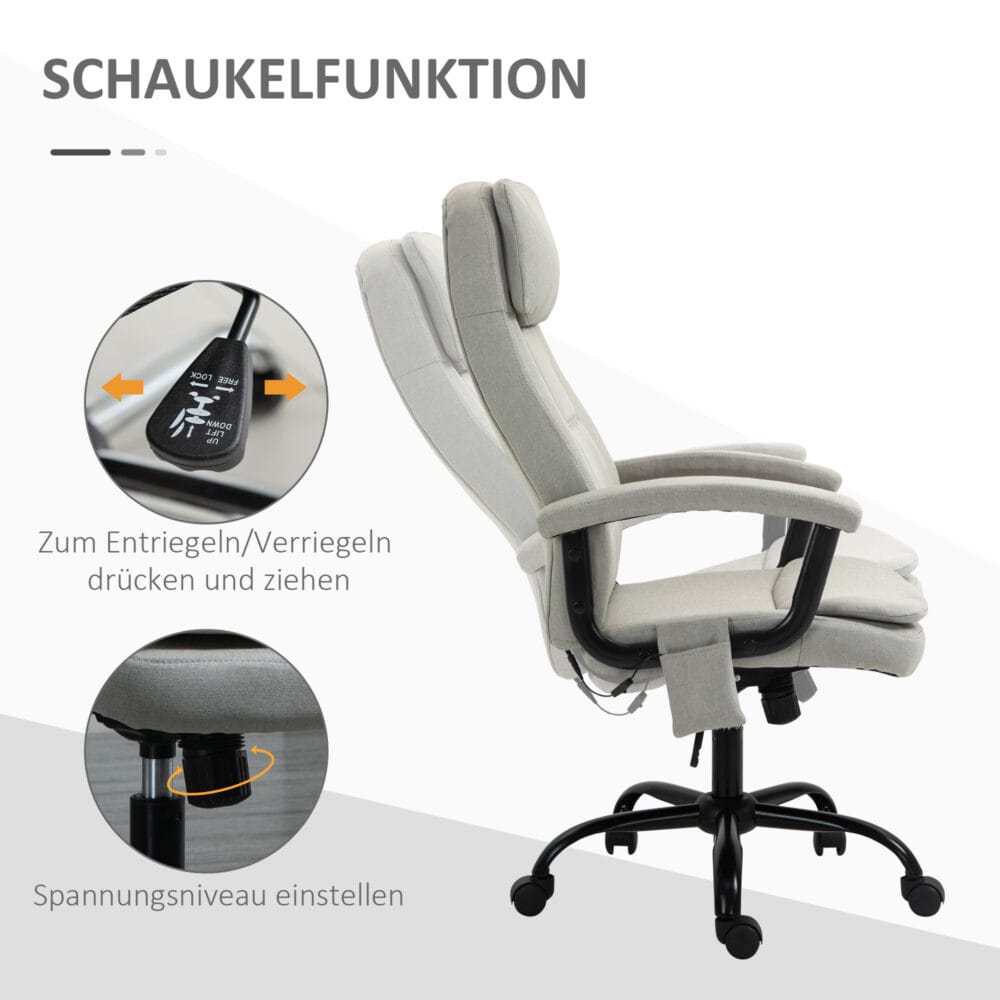 Bürostuhl mit Massagefunktion ergonomisch