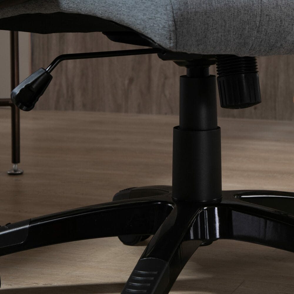 Bürostuhl mit Massagefunktion ergonomisch Grau