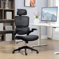 Bürostuhl mit Wippfunktion Schreibtischstuhl bis 120 kg belastbar