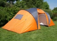 Campingzelt Igluzelt Loksa für 6 Personen ~ orange