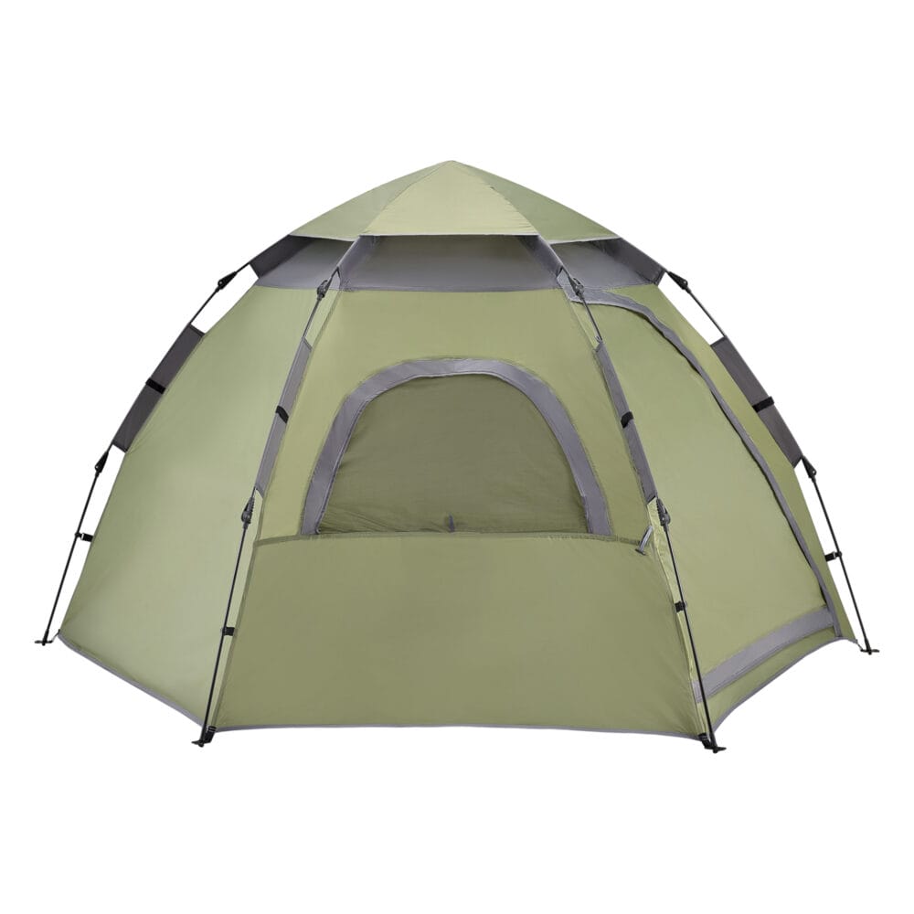 Campingzelt Nybro Pop Up Kuppelzelt 240x205x140cm Grün