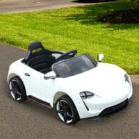 Elektroauto Kinderauto mit Fernbedienung weiss