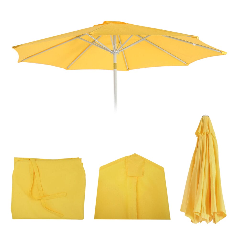 Ersatz-Bezug für Sonnenschirm N18 Ø2.7m Stoff/Textil 5kg gelb