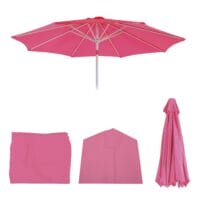 Ersatz-Bezug für Sonnenschirm N18 Ø2.7m Stoff/Textil 5kg pink