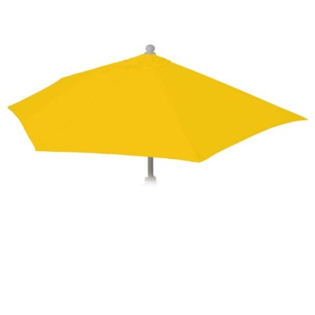 Ersatz-Bezug für Sonnenschirm halbrund Parla 270cm gelb