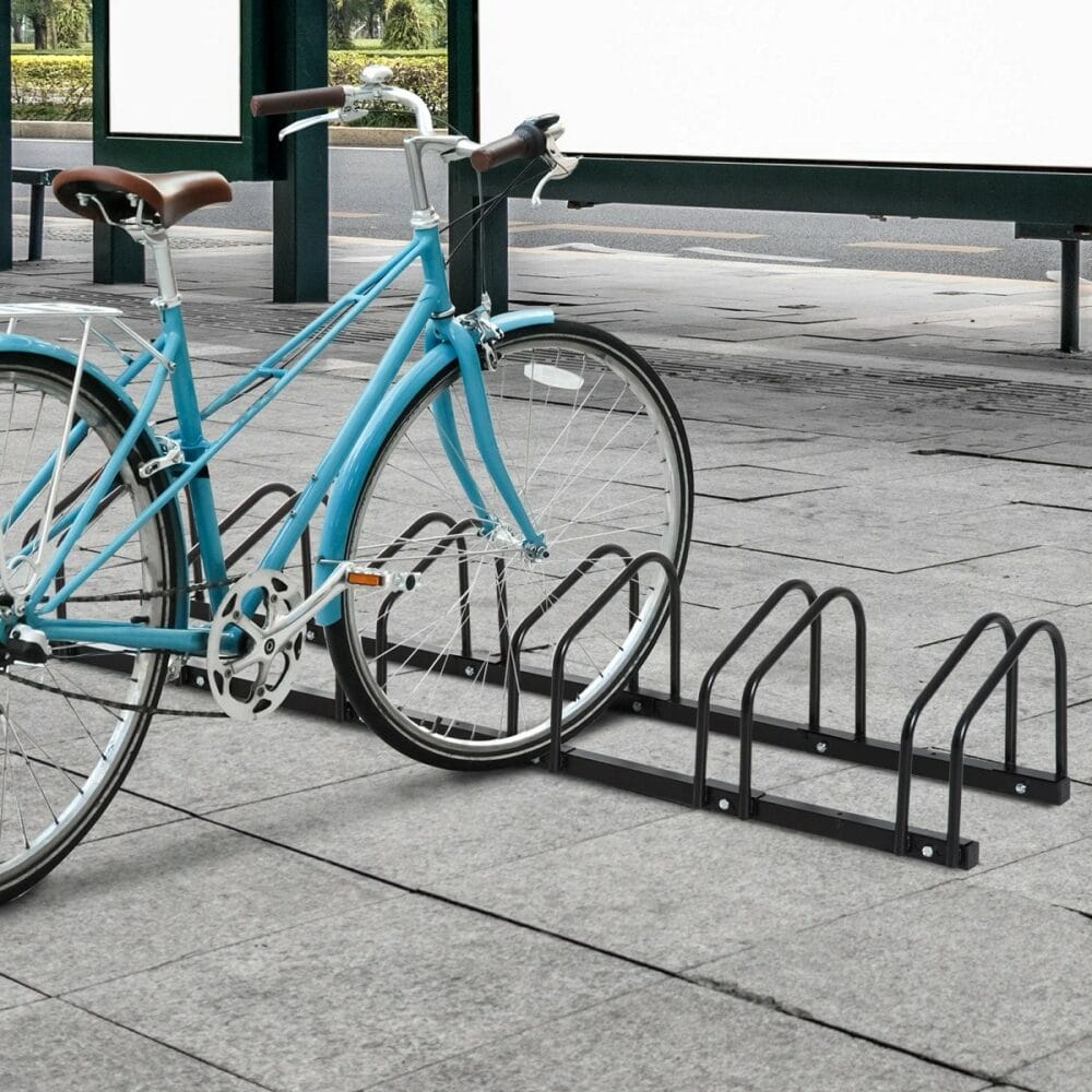 Fahrradständer Veloständer für 6 Fahrräder