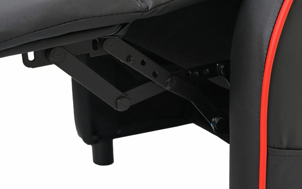Fernsehsessel Racer Relaxsessel TV-Sessel Gaming-Sessel ~ schwarz/rot