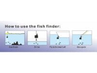 Fischfinder Echolot bis 30m Tragbar