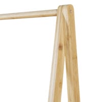 Garderobenständer Öckerö 150x60x40cm Bambus