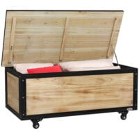 Gartenbox Holz Kissenbox 121L 100x50x43cm