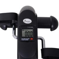 Heimtrainer Mini Bike Pedaltrainer LCD-Display - schwarz