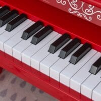 Kinder Klavier Mini Piano 25 Tasten Rot