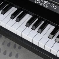 Kinder Klavier Mini Piano 25 Tasten schwarz