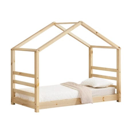 Kinderbett Vardø 80x160 cm mit Lattenrost Holz