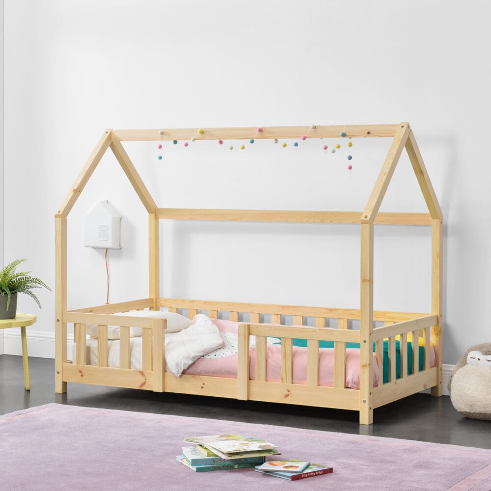 Kinderbett Sisimiut 80x160 cm mit Rausfallschutz