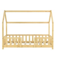 Kinderbett Sisimiut 80x160 cm mit Matratze Holz