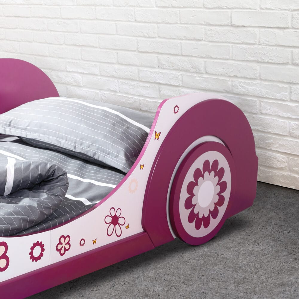 Kinderbett Schmetterling Kinderbett Auto mit Lattenrost 200 x 90 cm