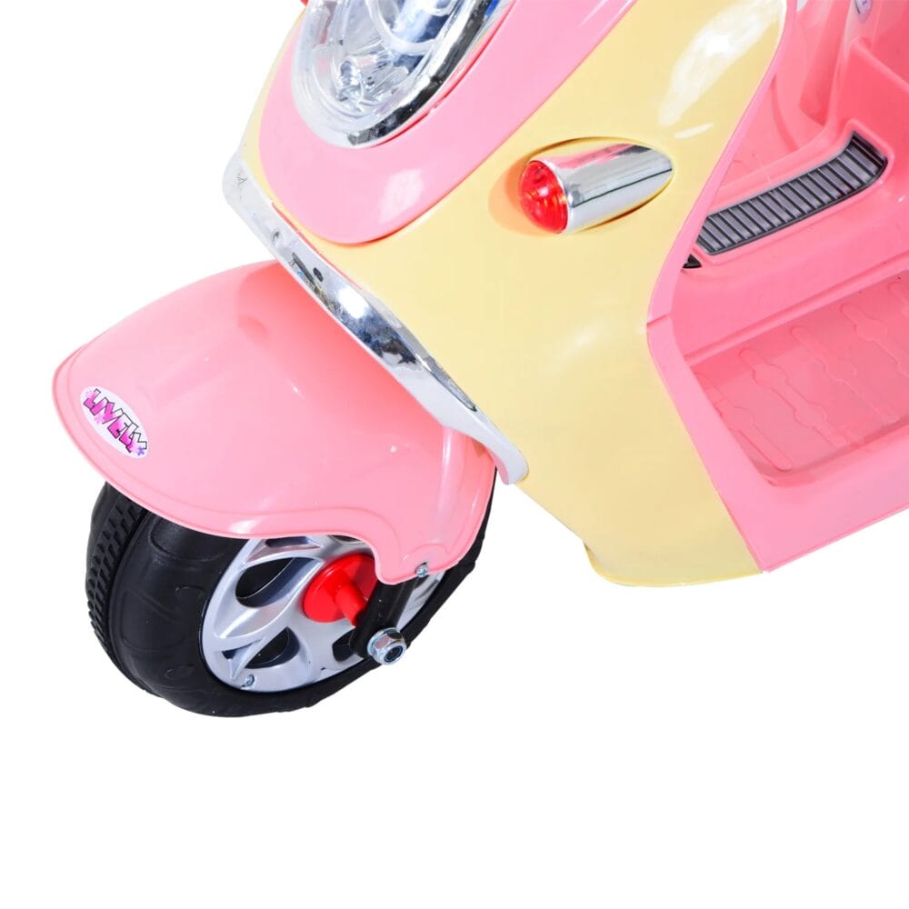 Kindermotorrad Pink Madame Elektromotorrad