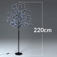 Kirschblütenbaum 220 LED's Lichterbaum 220cm mit Fernbedienung