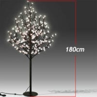 Kirschblütenbaum mit 200LEDs 180cm Länge für In/Outdoor warm-weiss