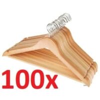 Kleiderbügel Holz 100 Stück