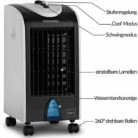 Klimagerät 3in1 Klimaanlage Ventilator 4 Liter