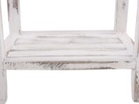 Kommode 57x35x27cm Shabby-Look Vintage weiss