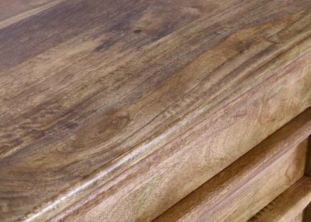 Kommode Sideboard 6 Schubladen Massiv-Holz Mango 72x150x42cm