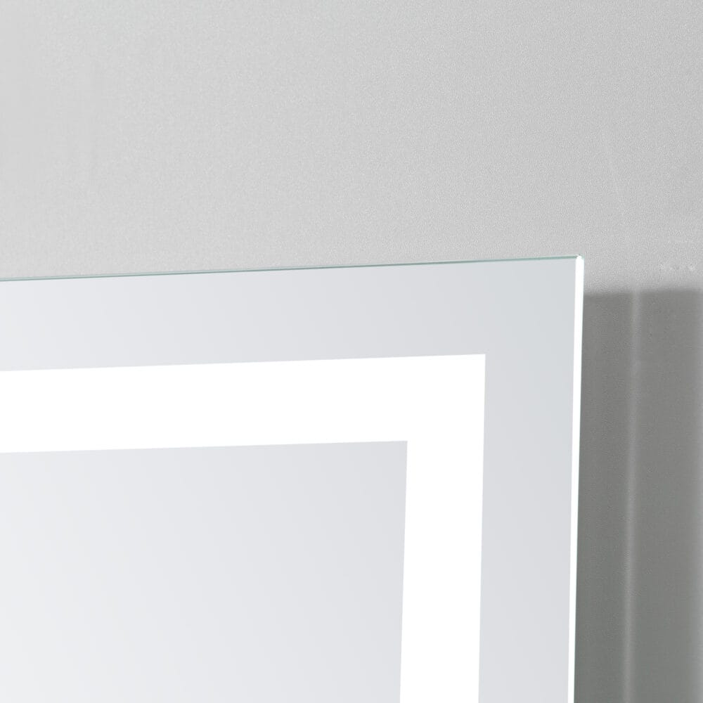 LED-Badspiegel Badezimmerspiegel mit Beleuchtung 70x50cm