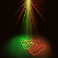 LED Laser Projektor Weihnachtsmotive mit Fernbedienung