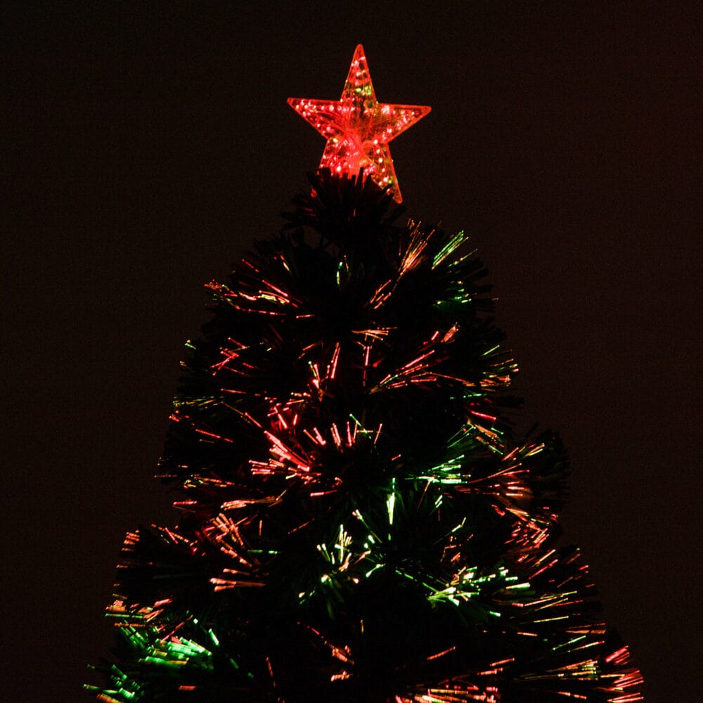 LED Weihnachtsbaum Lichtfaser 120cm