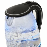 Led Wasserkocher Glas - Edelstahl 2200 Watt