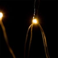 Lichternetz Netzlichterkette Weihnachten 120x120cm Warmweiss
