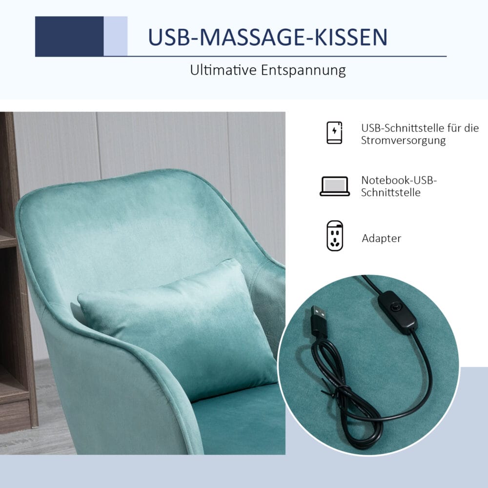 Massage Bürostuhl mit Vibrationsfunktion