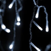 Regen Lichterkette mit 400 LEDs 15 Meter kaltweiss