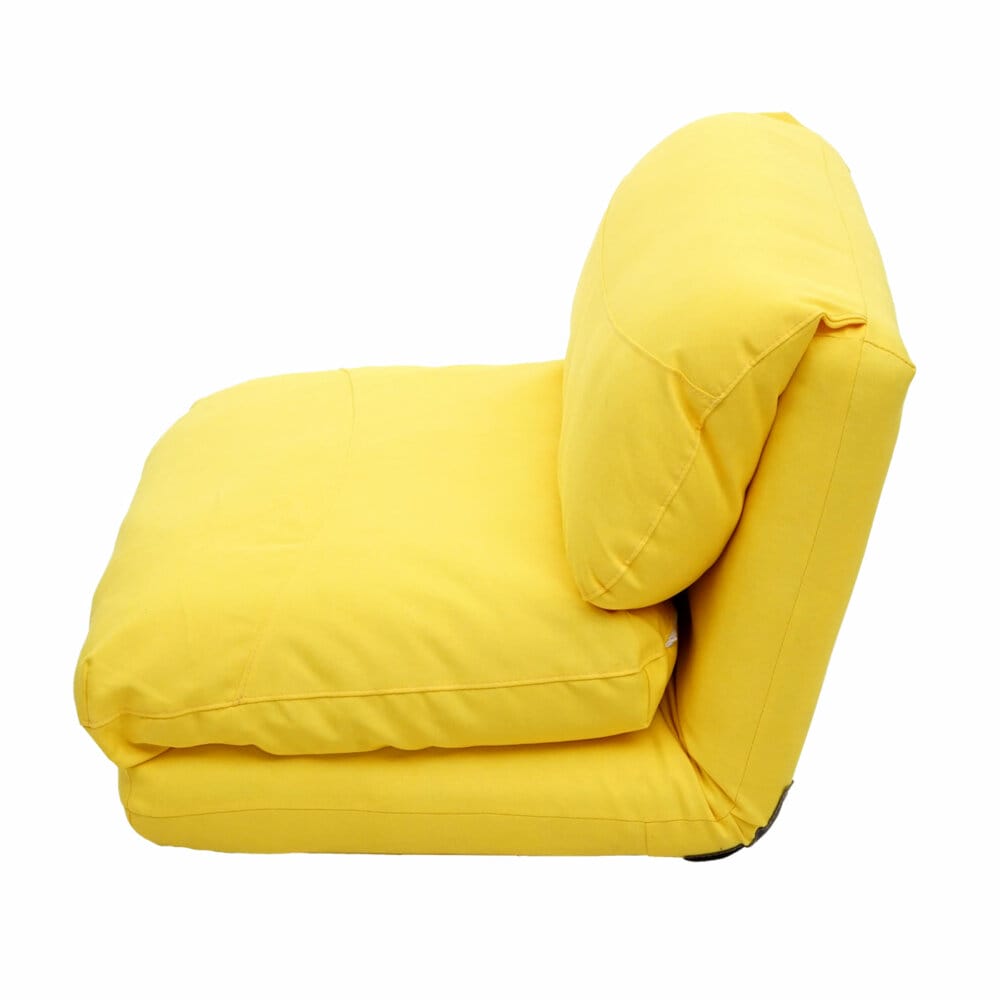 Schlafsessel Schlafsofa Funktionssessel Stoff/Textil gelb