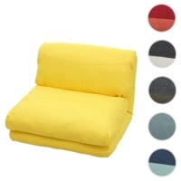 Schlafsessel Schlafsofa Funktionssessel Stoff/Textil gelb